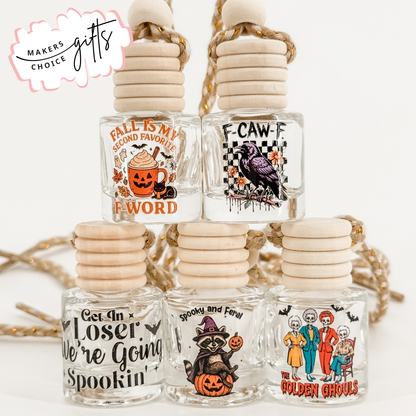 Fall Scented Car Diffusers – Halloween Designs