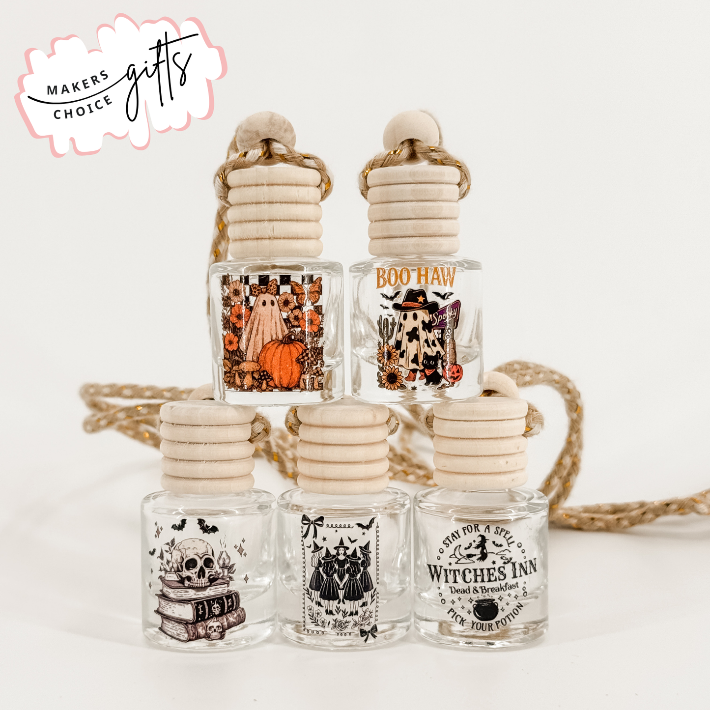 Fall Scented Car Diffusers – Trick-or-Treat Edition