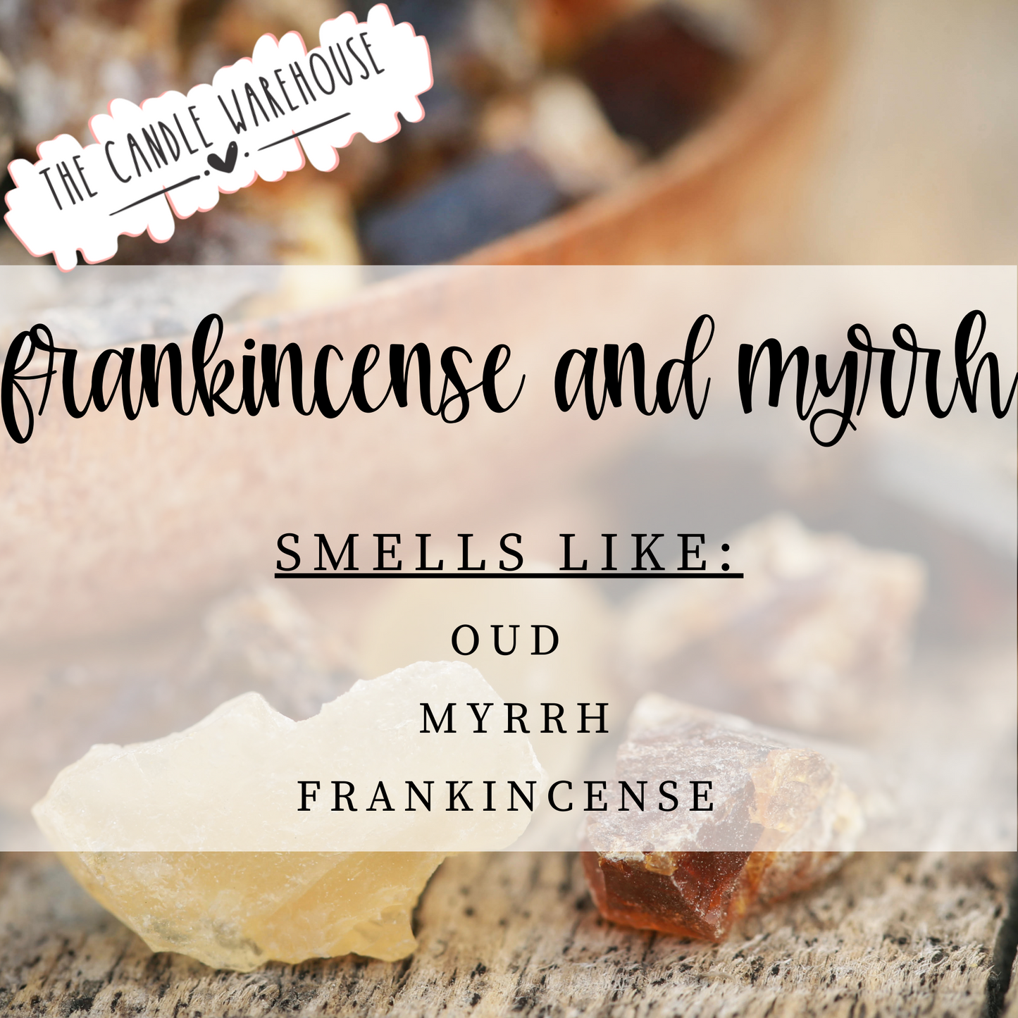 Frankincense and Myrrh 9 oz Candle