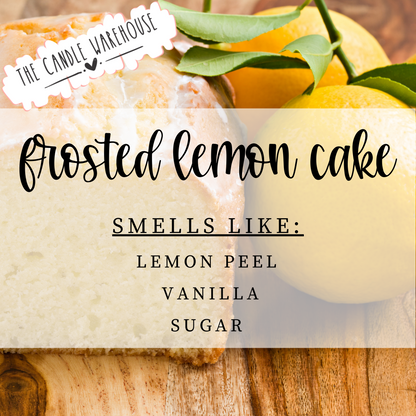 Frosted Lemon Cake 9 oz Candle