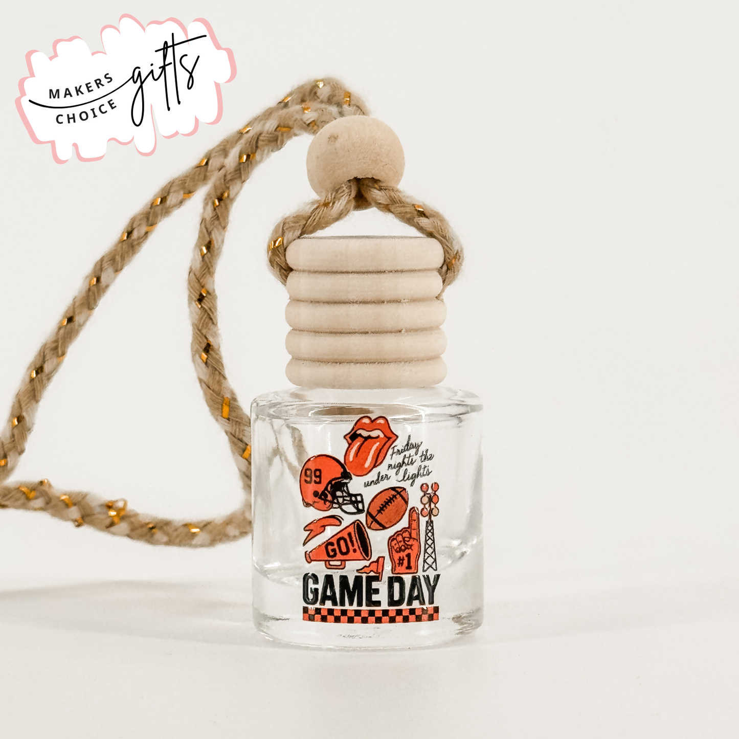 Holiday Scented Car Diffusers - Football Fun