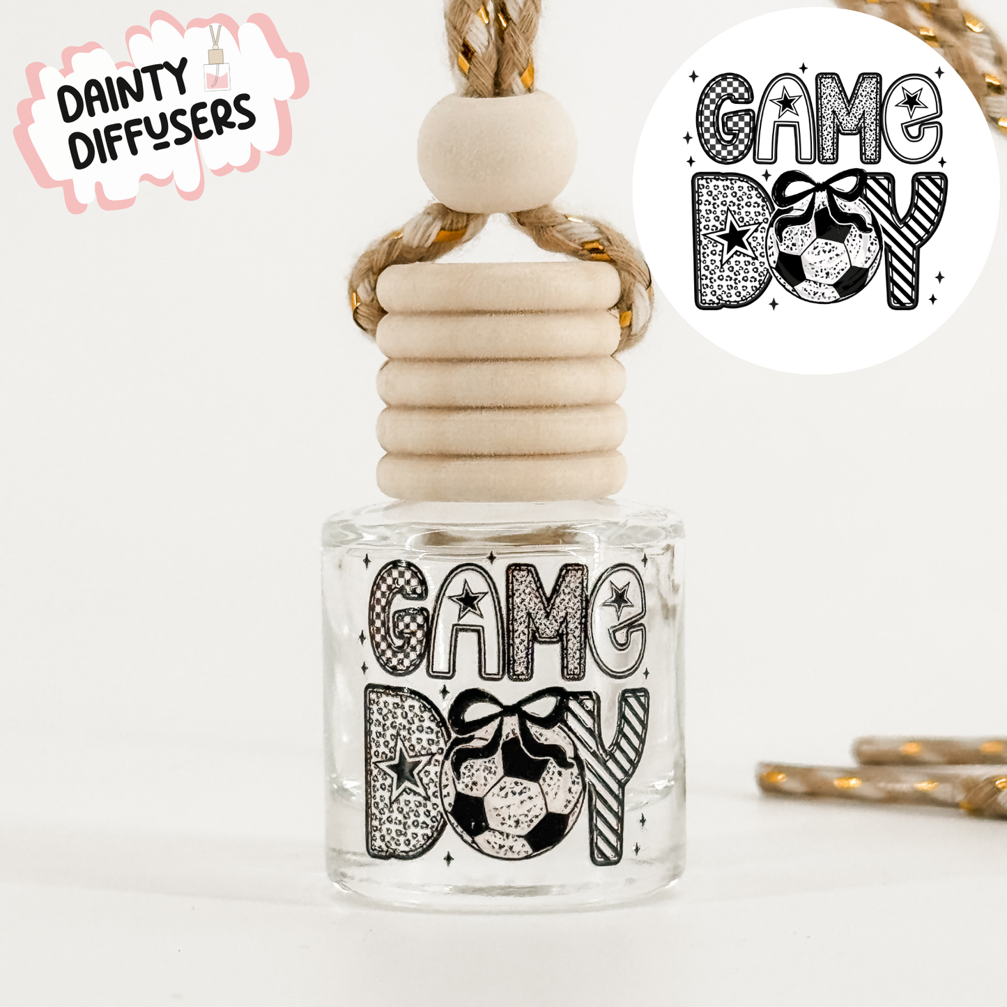 Game Day {Soccer} Car Diffuser