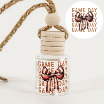 Football Bow Game Day Car Diffuser
