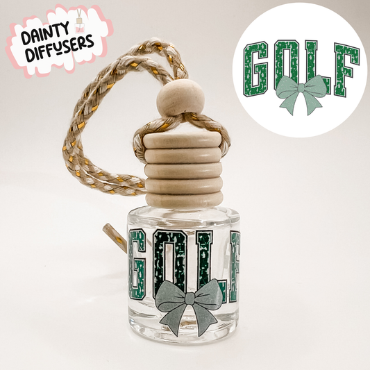 Golf W/ Bow Car Diffuser