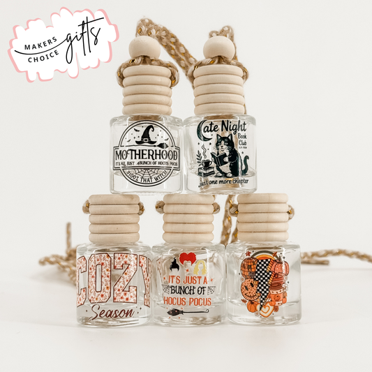 Fall Scented Car Diffusers - Hayrides & Hocus Pocus