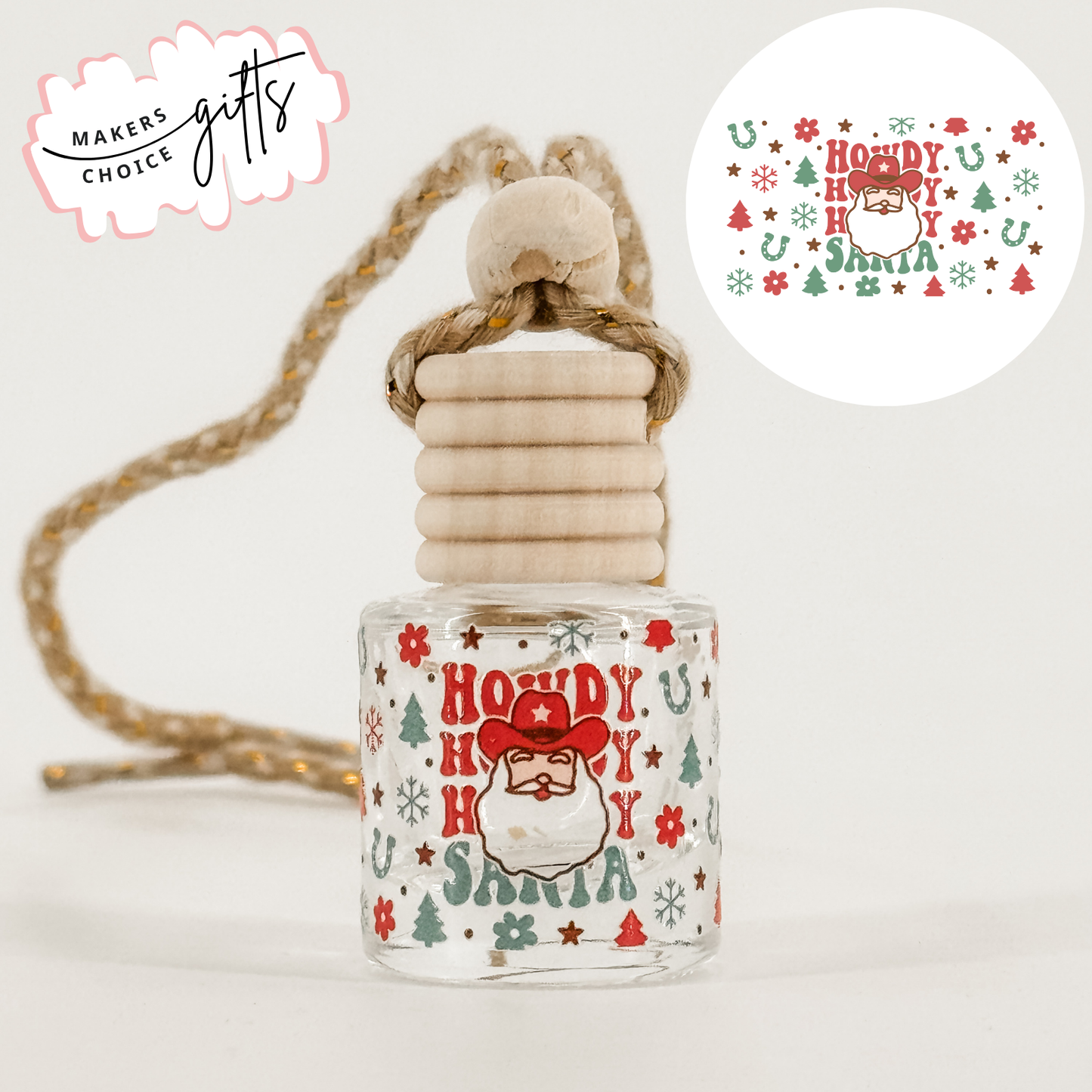 Holiday Scented Car Diffusers - Merry & Bright