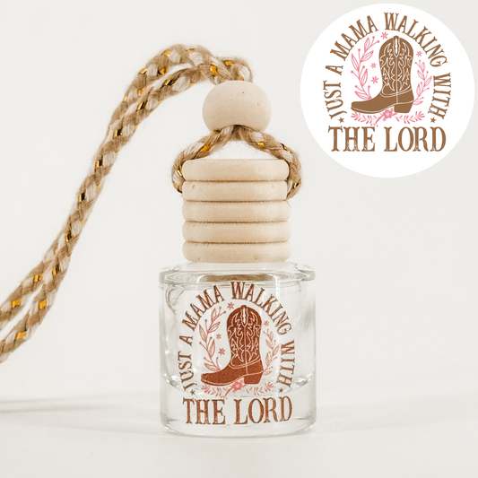 A Mama Walking With The Lord Car Diffuser