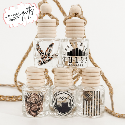 Fall Scented Car Diffusers - Warm & Woodsy