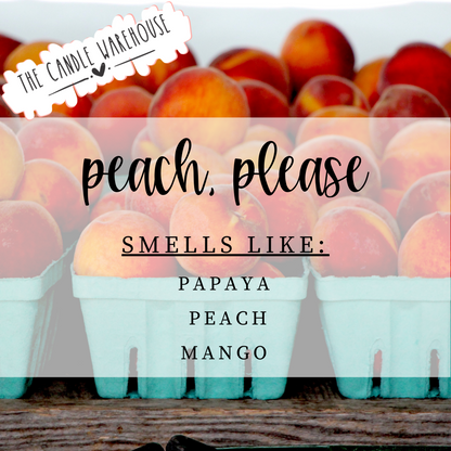 Peach, Please Wax Melts