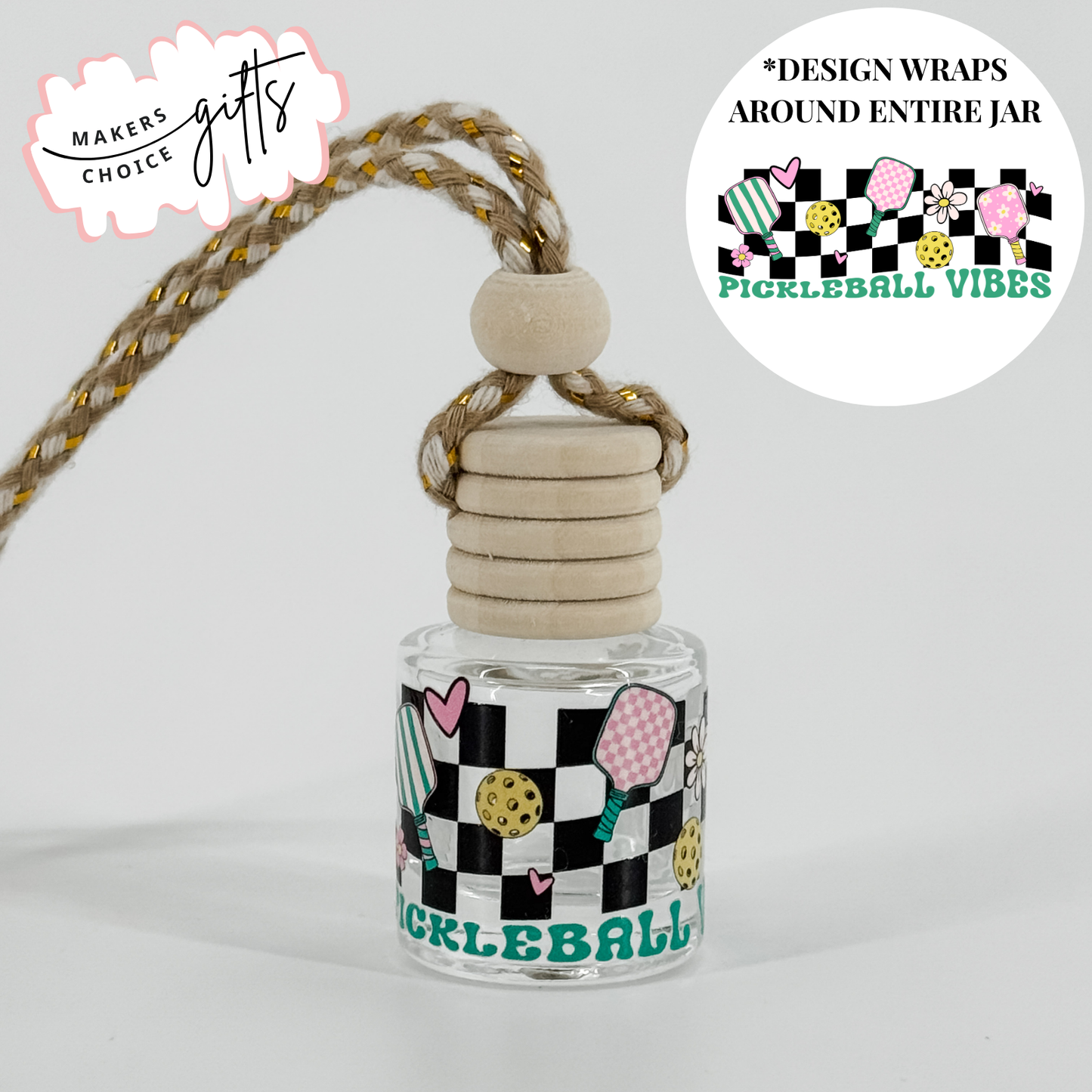 Fall Scented Car Diffusers - Sports Edition