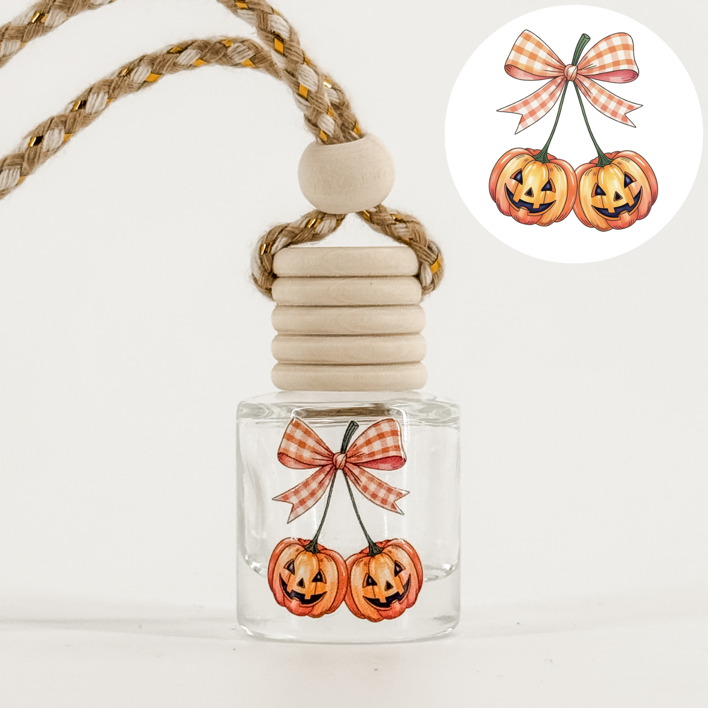 Pumpkin Cherries Car Diffuser