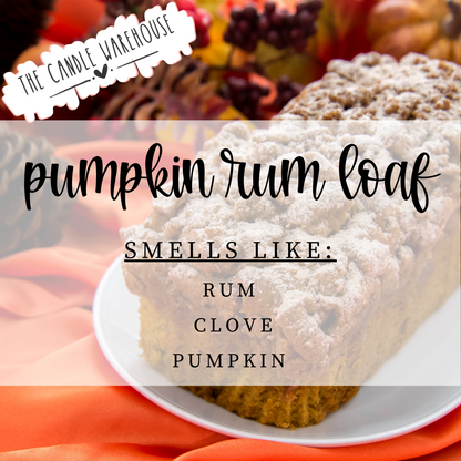 Pumpkin Rum Loaf 3-Wick Candle