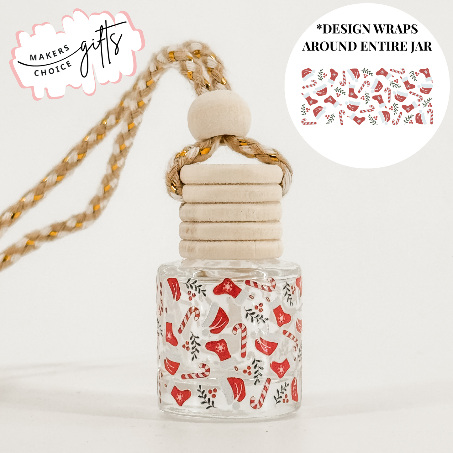 Holiday Scented Car Diffusers - Christmas Edition
