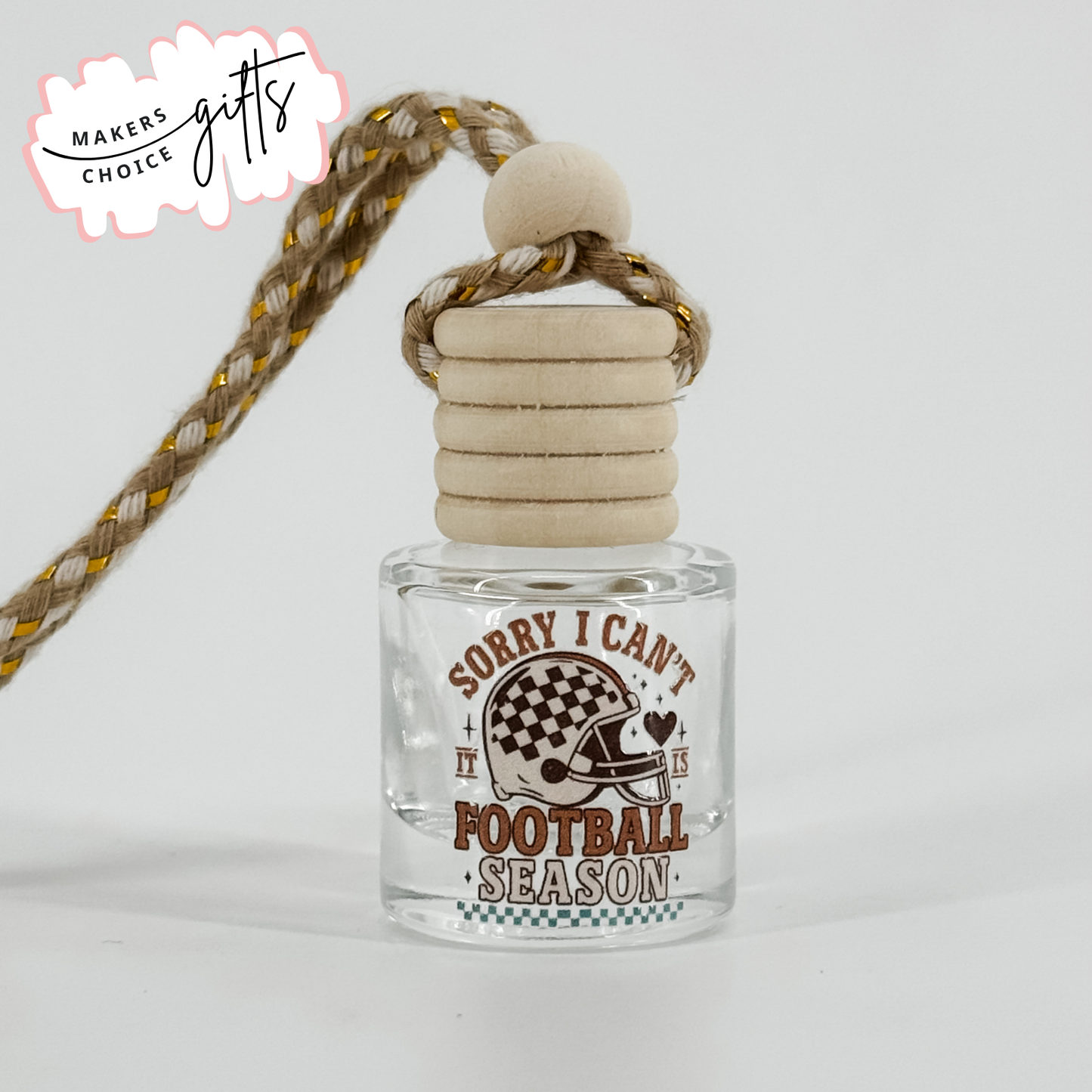 Holiday Scented Car Diffusers - Football Fun