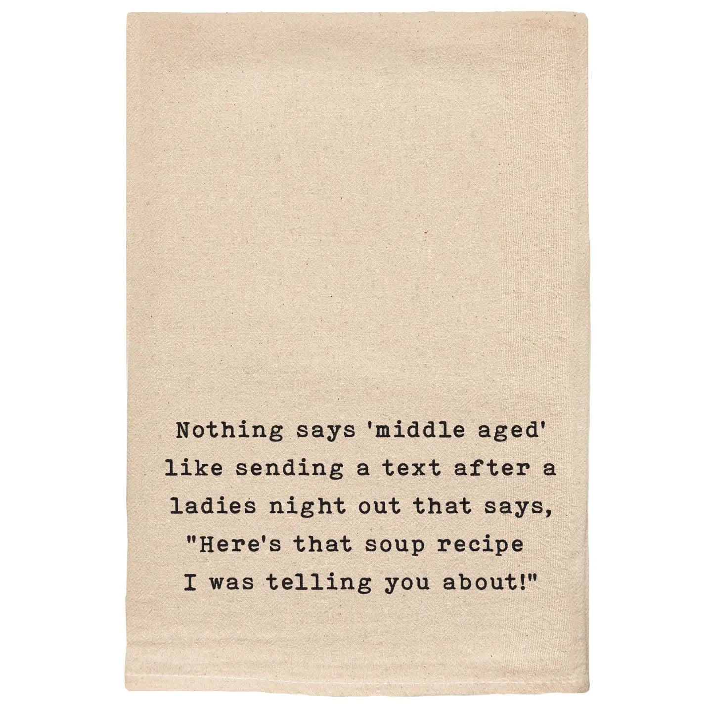 "Soup Recipe" Tea Towel