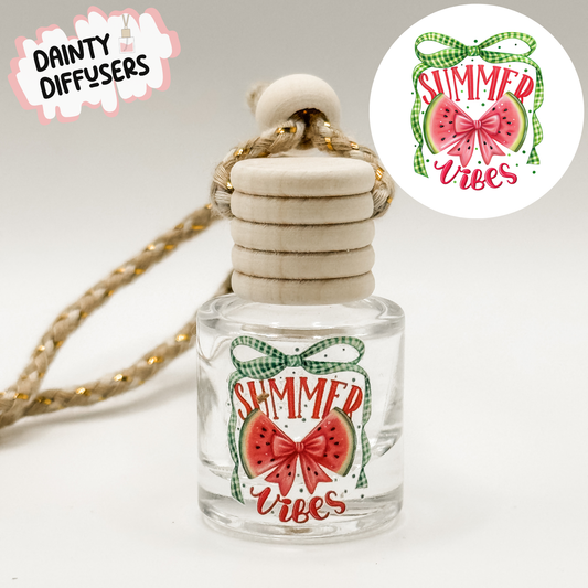 Summer Watermelon Vibes Car Diffuser