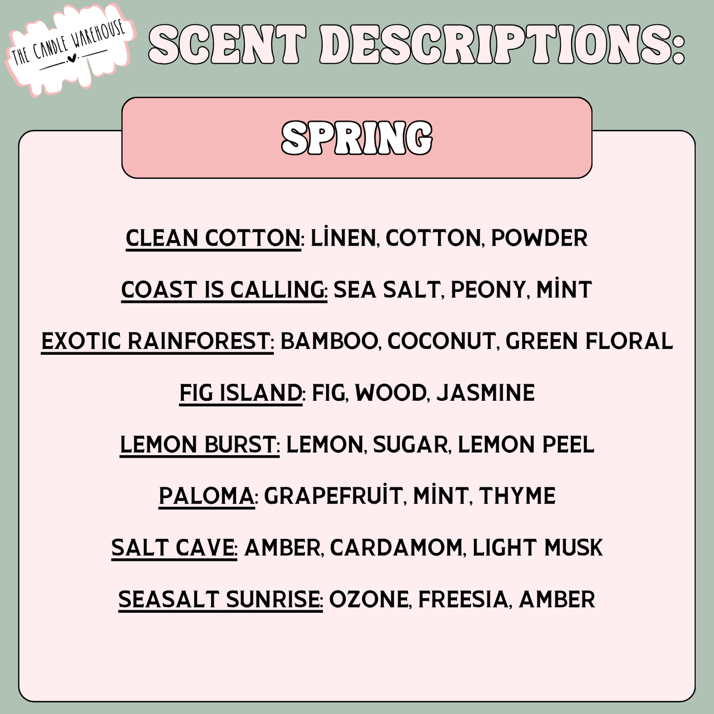 3-Wick Signature Spring & Summer Candles