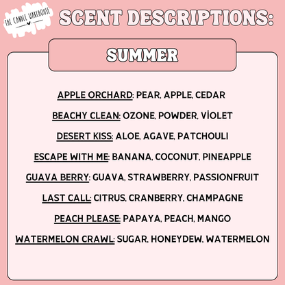 3-Wick Signature Spring & Summer Candles