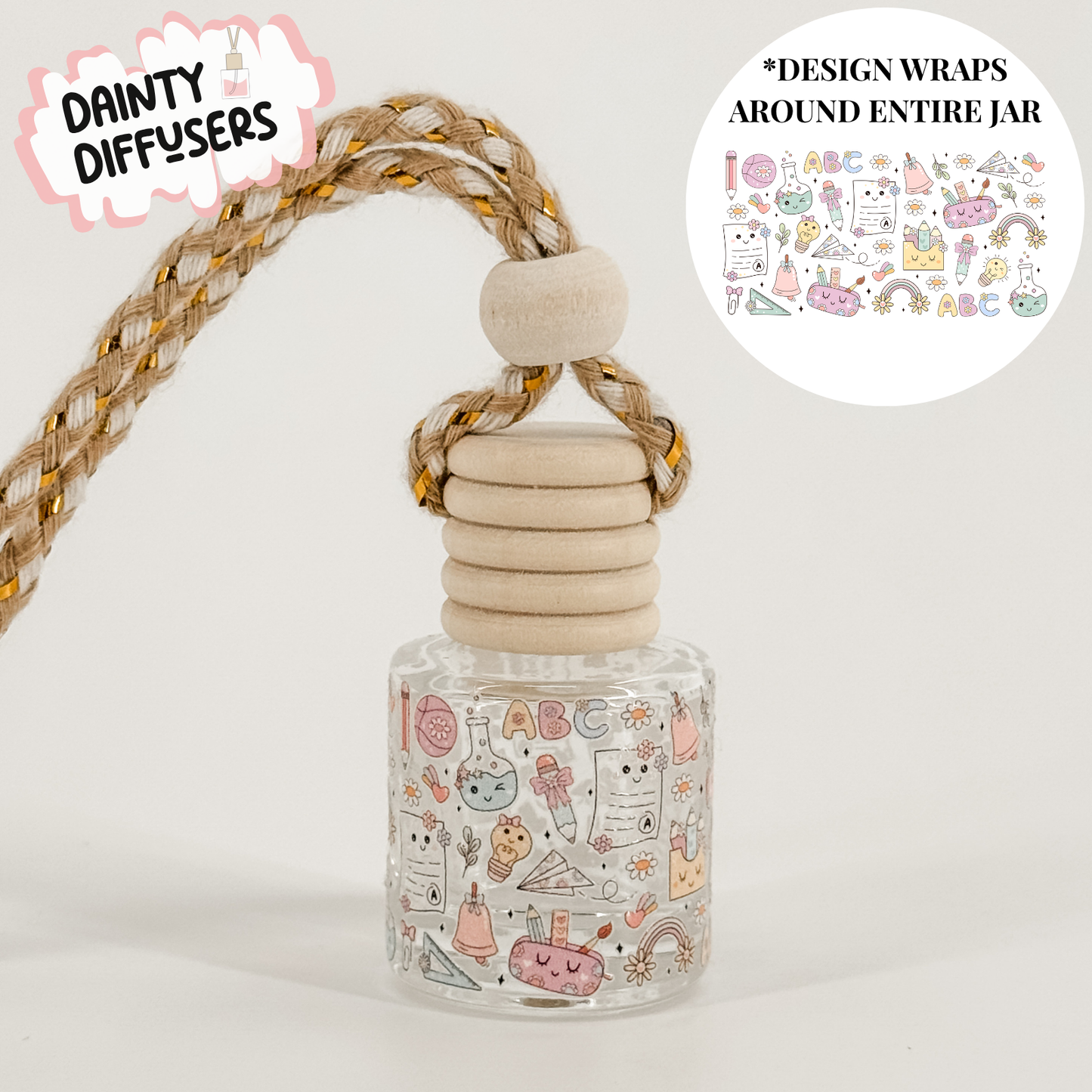 Teacher Notes Wrap-Around Car Diffuser