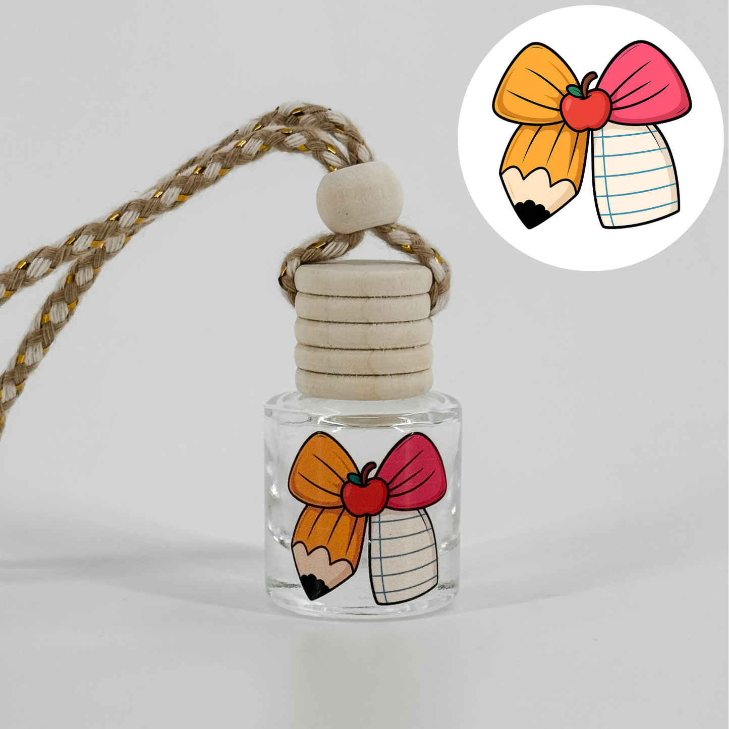 Pencil Bow Car Diffuser