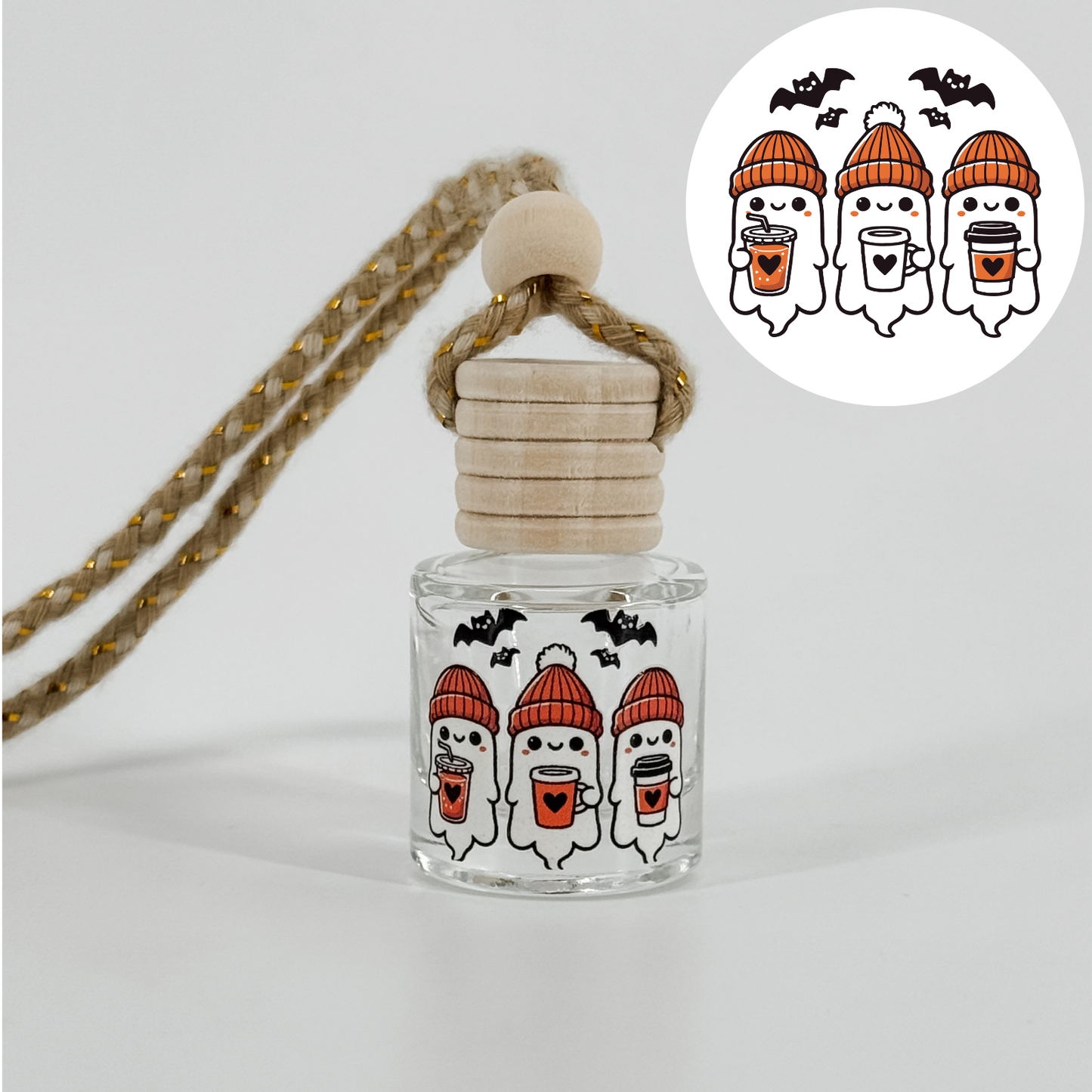 Three Ghosts Car Diffuser