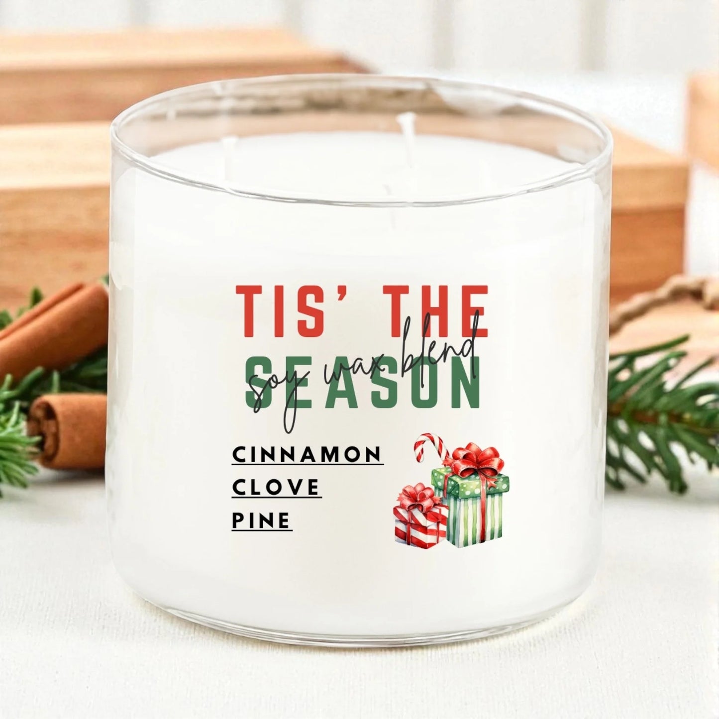 3-Wick Signature Holiday Candles