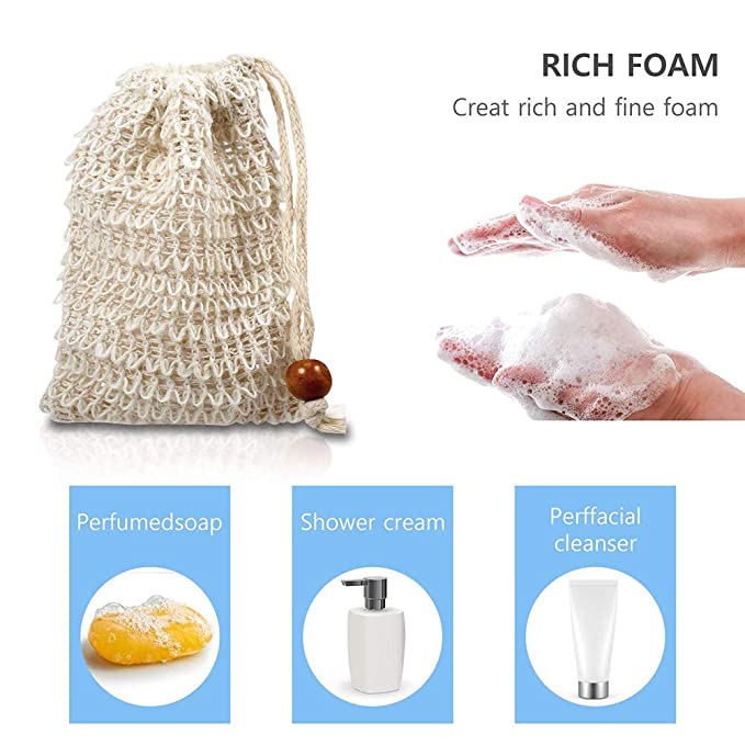 Sisal Mesh Soap Sack