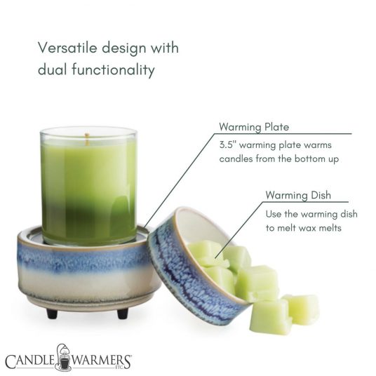 2-In-1 Classic Fragrance Warmer- Blue