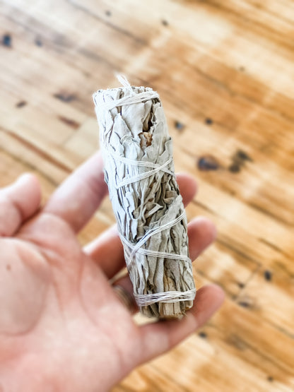 4" White Sage Stick