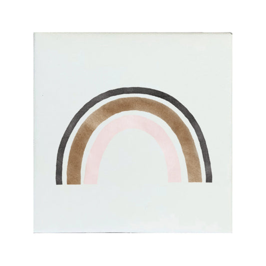 Neutral Rainbow Canvas Magnet