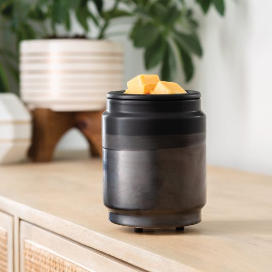 Black Dipped (Flip Dish) Wax Warmer