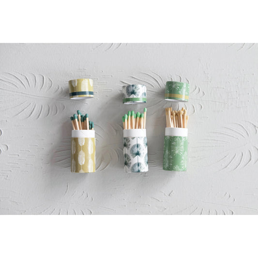 Mini Matches- Green Leaf