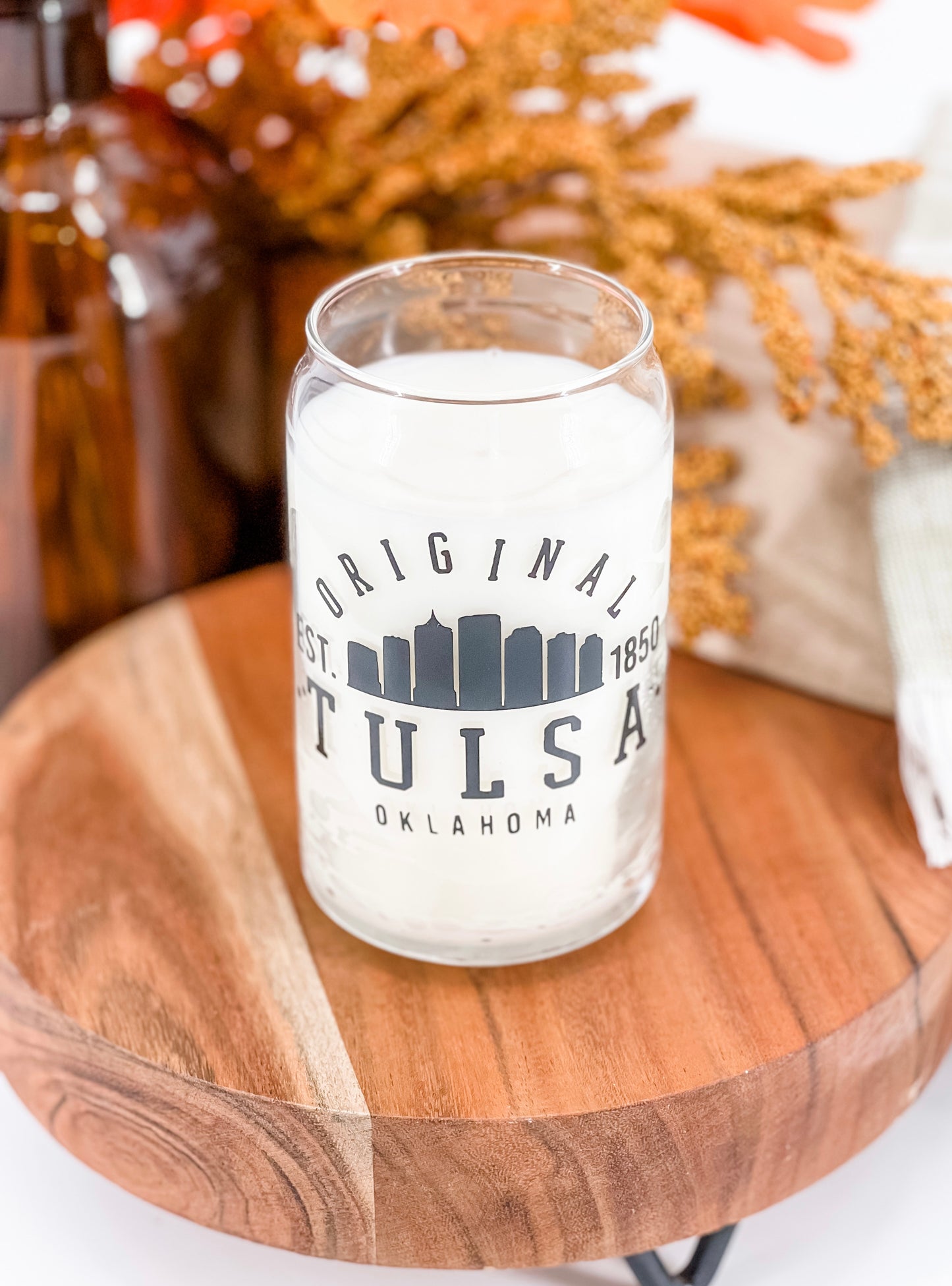 Tulsa Oklahoma 16 oz Candle
