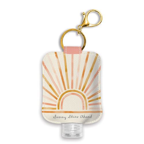 Sunny Skies Ahead Hand Sanitizer Holder