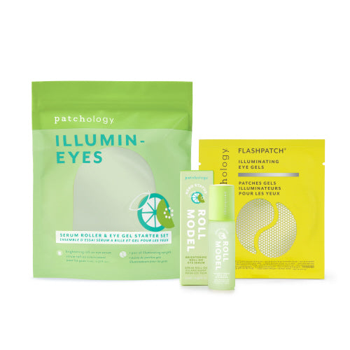 ILLUMINEYES- Brightening Roller + Eye Gel Starter Set