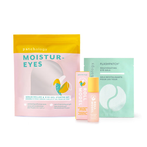 MOISTUREYES- Moisturizing Roller + Eye Gel Starter Kit