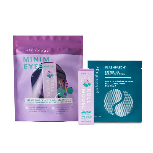 MINIMEYES- Smoothing Jade Roller + Eye Gel Kit