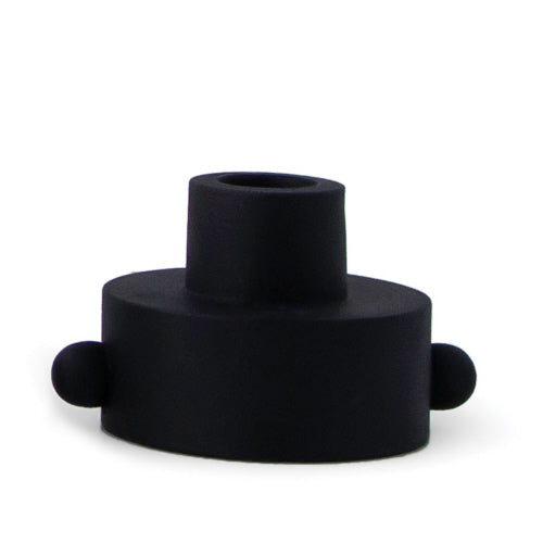 Dual Function Taper + Tea Light Holder (Black)